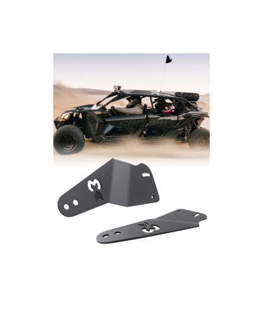 Proiectoare, lampi si leduri - Set Suporti LED bar universal prindere laterala compatibil MAVERICK X3