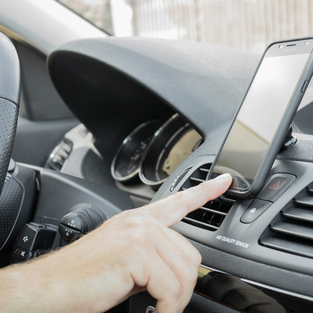 Suport magnetic pentru telefon mobil Silvercloud Easy Drive 360 aplicare pe bord [6]