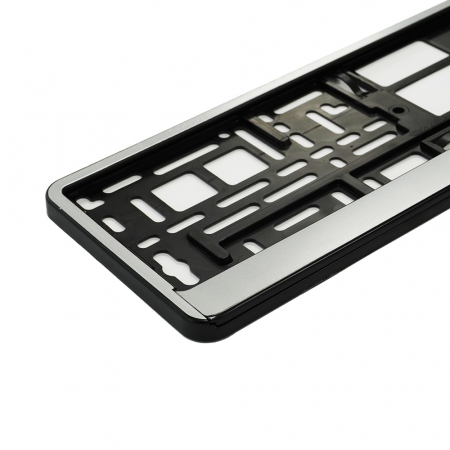 Suport Numar Inmatriculare Intense Hp Chrome Set [2]