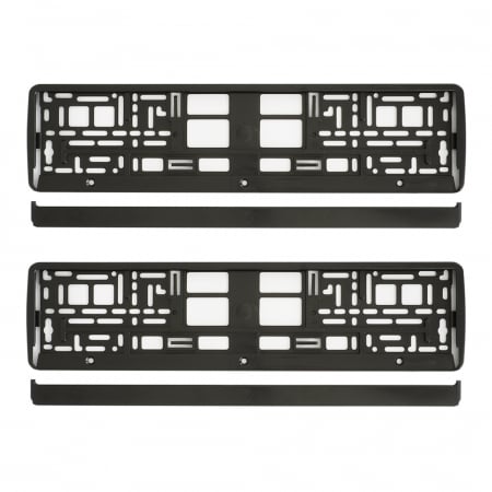 Suport Numar Inmatriculare Rigleta Tip 2 Set [4]