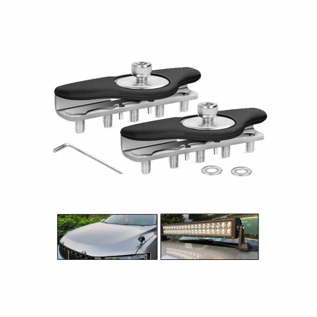 Set Suporti proiectoare LED universal prindere capota [5]