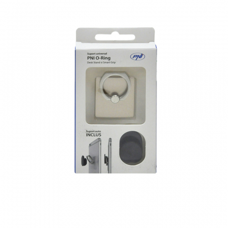 Suport universal PNI O-Ring, Desk Stand si Smart Grip, Champagne, suport auto inclus [8]