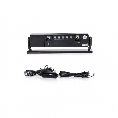 Termometru interior - exterior, ceas si voltmetru [2]