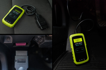 Tester de diagnosticare auto OBD2 cu functie de citire si stergere erori, citire VIN, suport CAN, instrument profesional de scanare si diagnosticare - Carmotion [1]