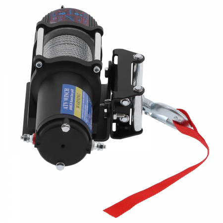 Troliu electric cu telecomanda pentru remorcare autoturisme, jeep-uri, barci, off-road, 5500LBS 2500kg, 12V [6]