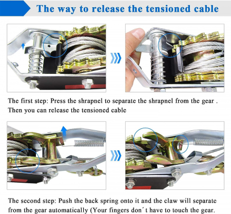 Troliu manual 4 tone cu cablu [13]