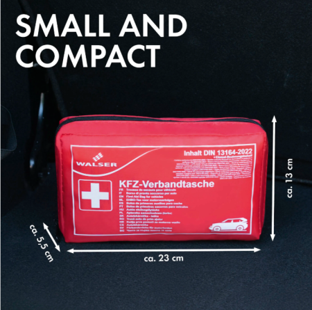 Trusă medicală de prim ajutor auto DIN 13164-2022 Standard european care acoperă noile cerințe din Grecia [6]