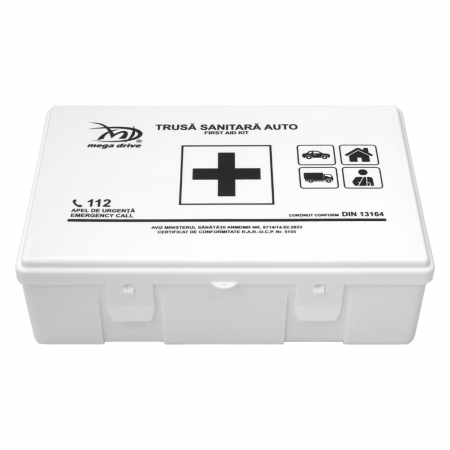 Trusa medicala auto de prim ajutor  Omologare RAR  (Valabilitate 5 ani) [5]