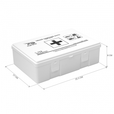 Trusa medicala auto de prim ajutor  Omologare RAR  (Valabilitate 5 ani) [1]