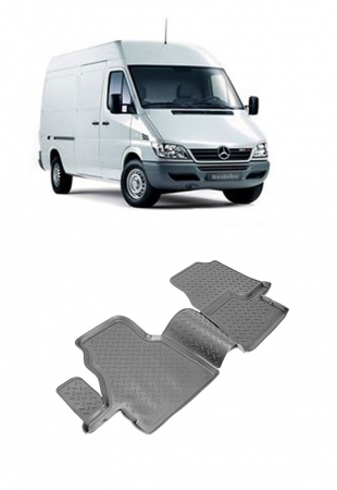 Accesorii pentru interior - Covorase cauciuc tip tavita Mercedes Sprinter (2000-2006)