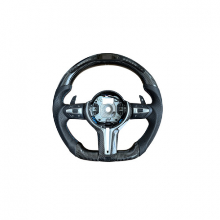 Volane - Volan sport carbon cu display compatibil BMW Seria 5 F10/F11/F07, Seria 6 F06/F12/F13, Seria 7 F01/F02,