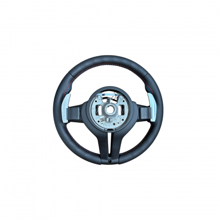 Volan sport piele compatibil BMW Seria 5 E60/E61, Seria 6 E63/E64 pana la 09/2005 [3]