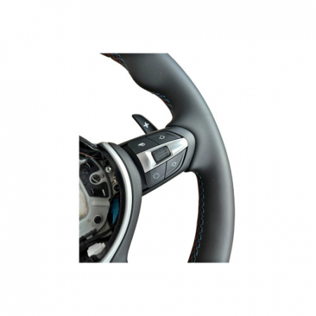 Volan sport piele compatibil cu modelele BMW Seria 1 E87 Seria 3 E90, E91, E92,E93 X1 E84 X5 E70,E53 X6 E71 Z4 E89 [3]