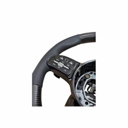 Volan sport piele perforata compatibil cu modelele Mercedes 2006-2010 Produs compatibil - nu este OEM [5]