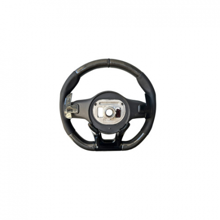 Volan sport piele perforata si carbon compatibil cu modelele Mercedes 2010-2021 Produs compatibil - nu este OEM Cod: OCH-14 [4]