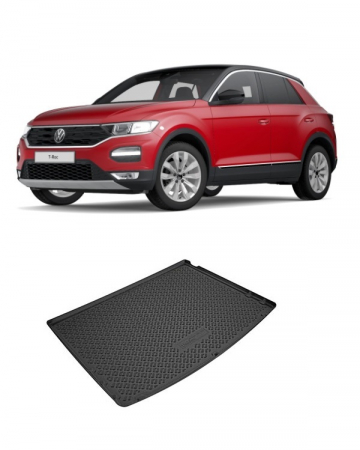 Protectie portbagaj - Covoras protectie portbagaj VOLKSWAGEN T-ROC (2017-2019) (CU PODEA JOASA)