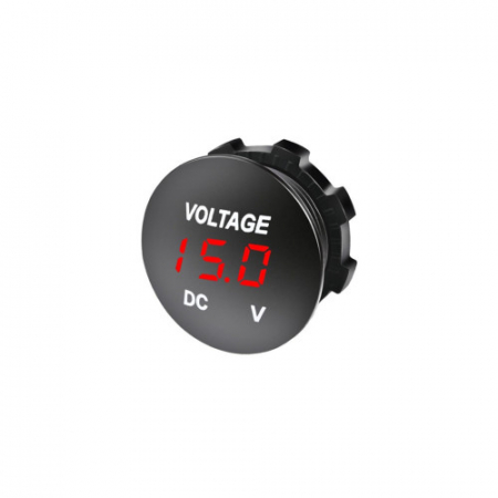 Noutati Real Auto - Voltmetru 12-24V /5-30V cu LED Rosu