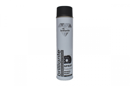 Alte accesorii - Vopsea Spray pentru Jante Negru Satin 600 ml