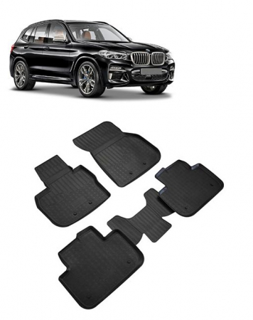 Covorase auto dedicate din cauciuc - Set covorase cauciuc Bmw X3 G1 2017-2020