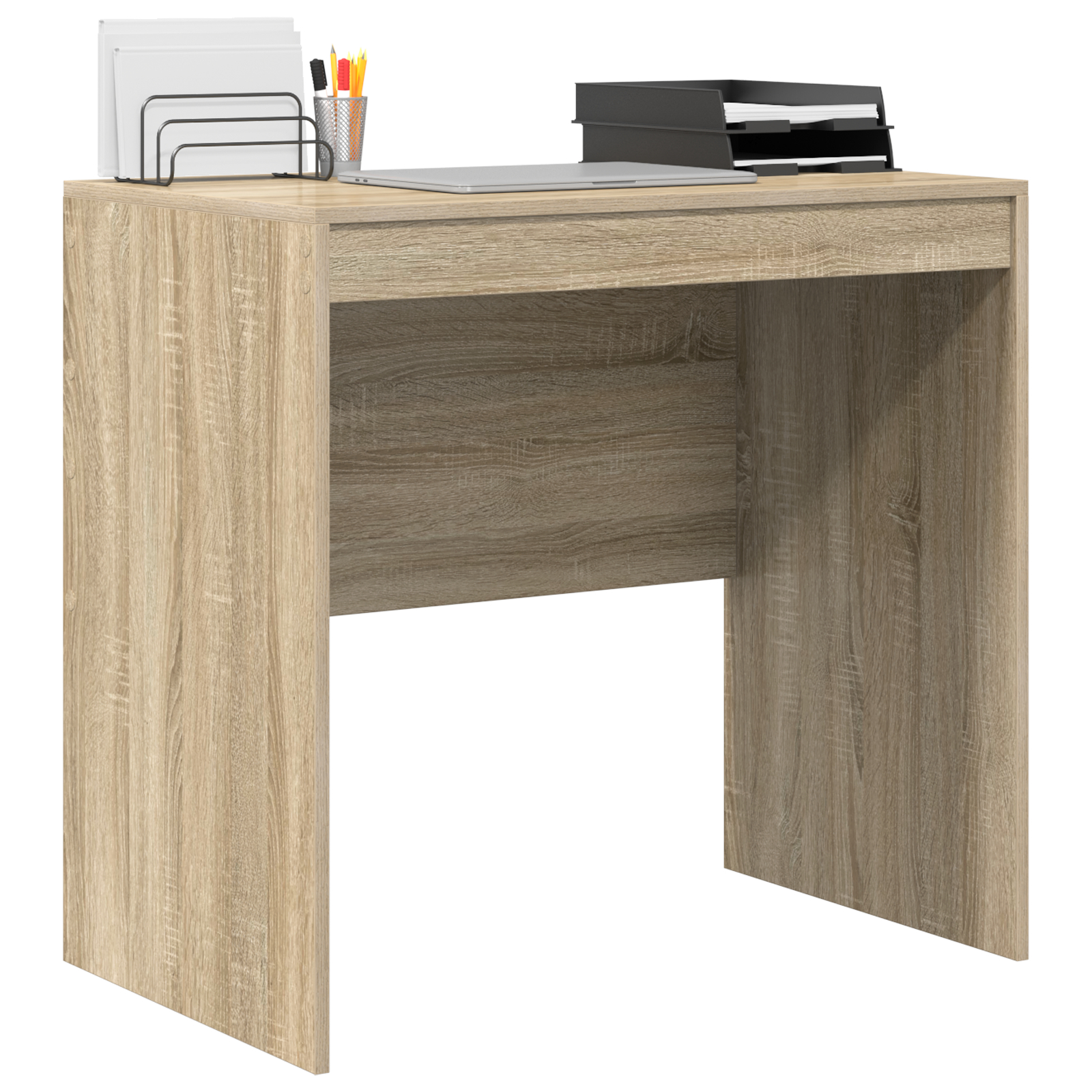 Birou Sonoma Oak 80x50x76 cm din lemn prelucrat [2]