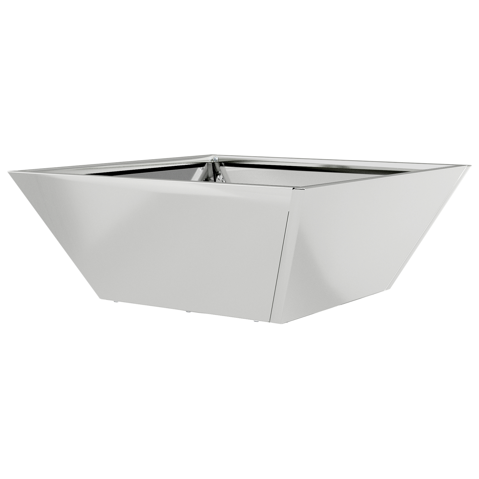 Ghiveci din Oțel Oțel galvanizat 40 x 40 x 15 cm [6]