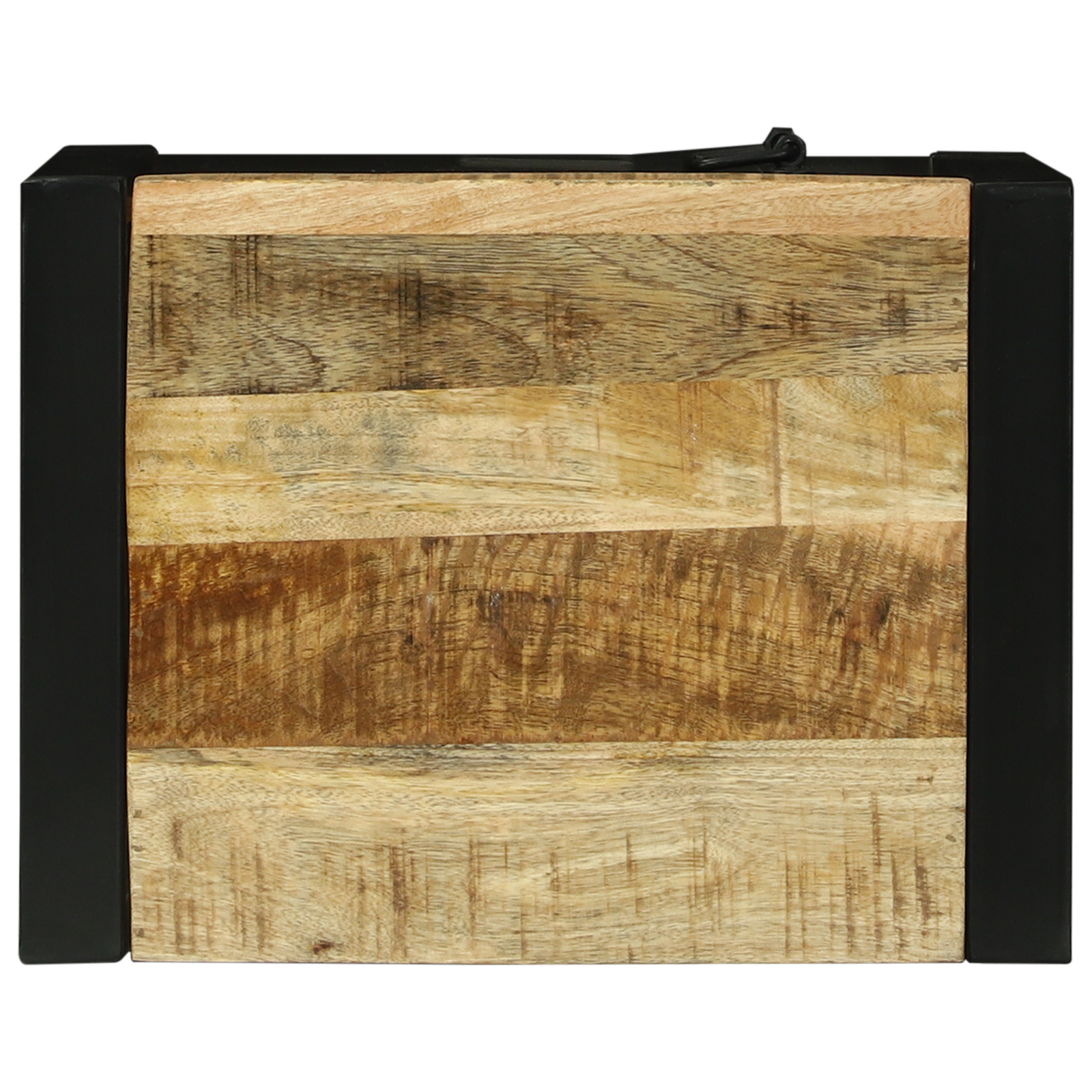 Cabinet de perete pentru baie 40x30x40 cm Lemn solid Mango brut [7]