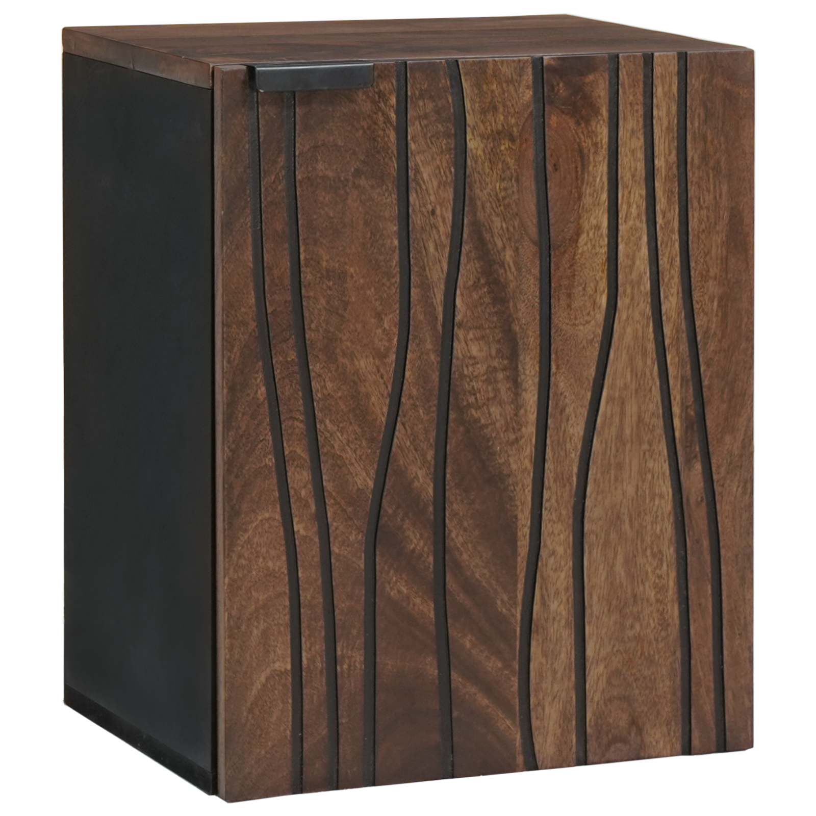 Seturi de mobilier pentru baie - Cabinet Suspendat de Baie 38x33.5x48 cm Lemn Masiv și Lemn Compozit