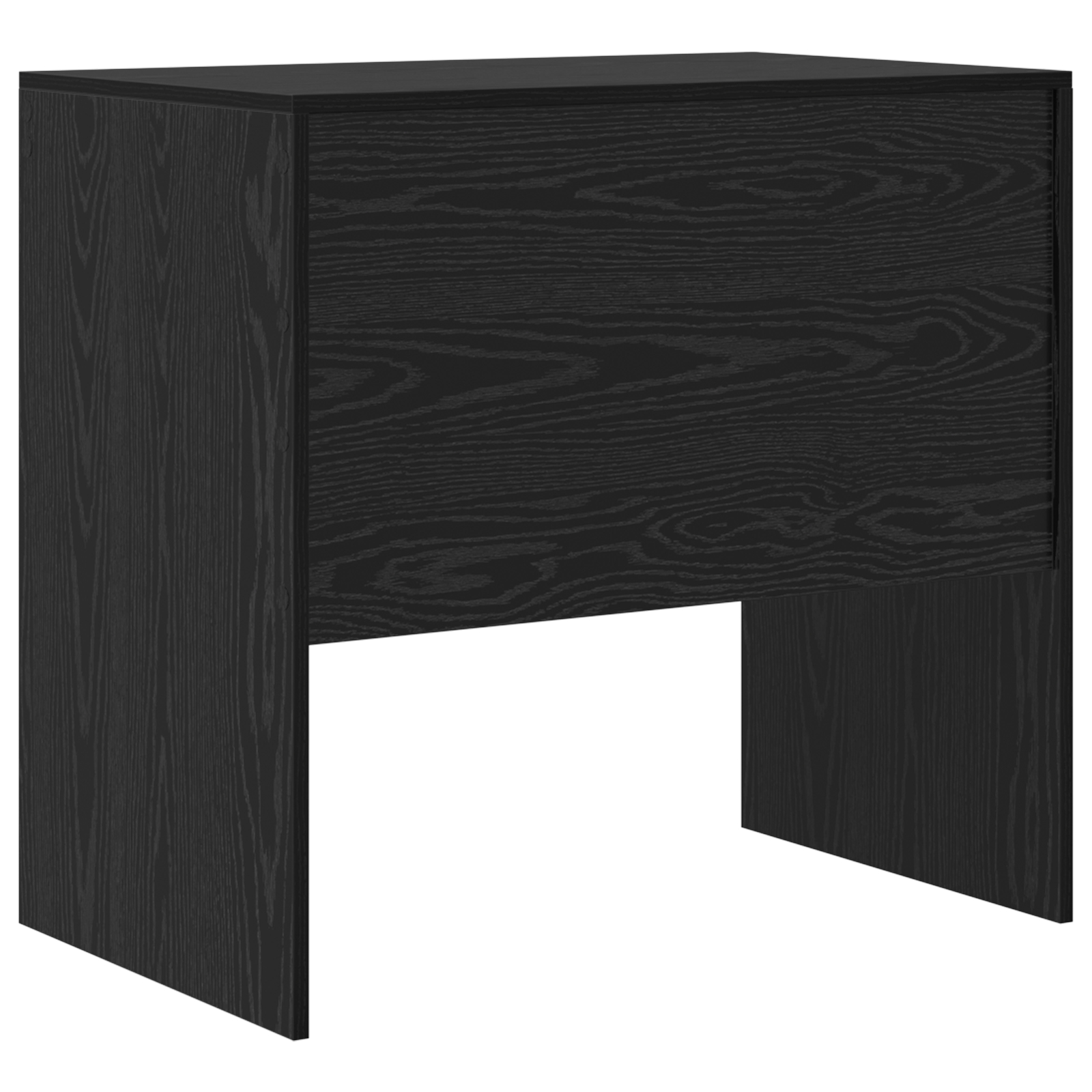 Birou Stejar Negru 80x50x76 cm Lemn stratificat [6]