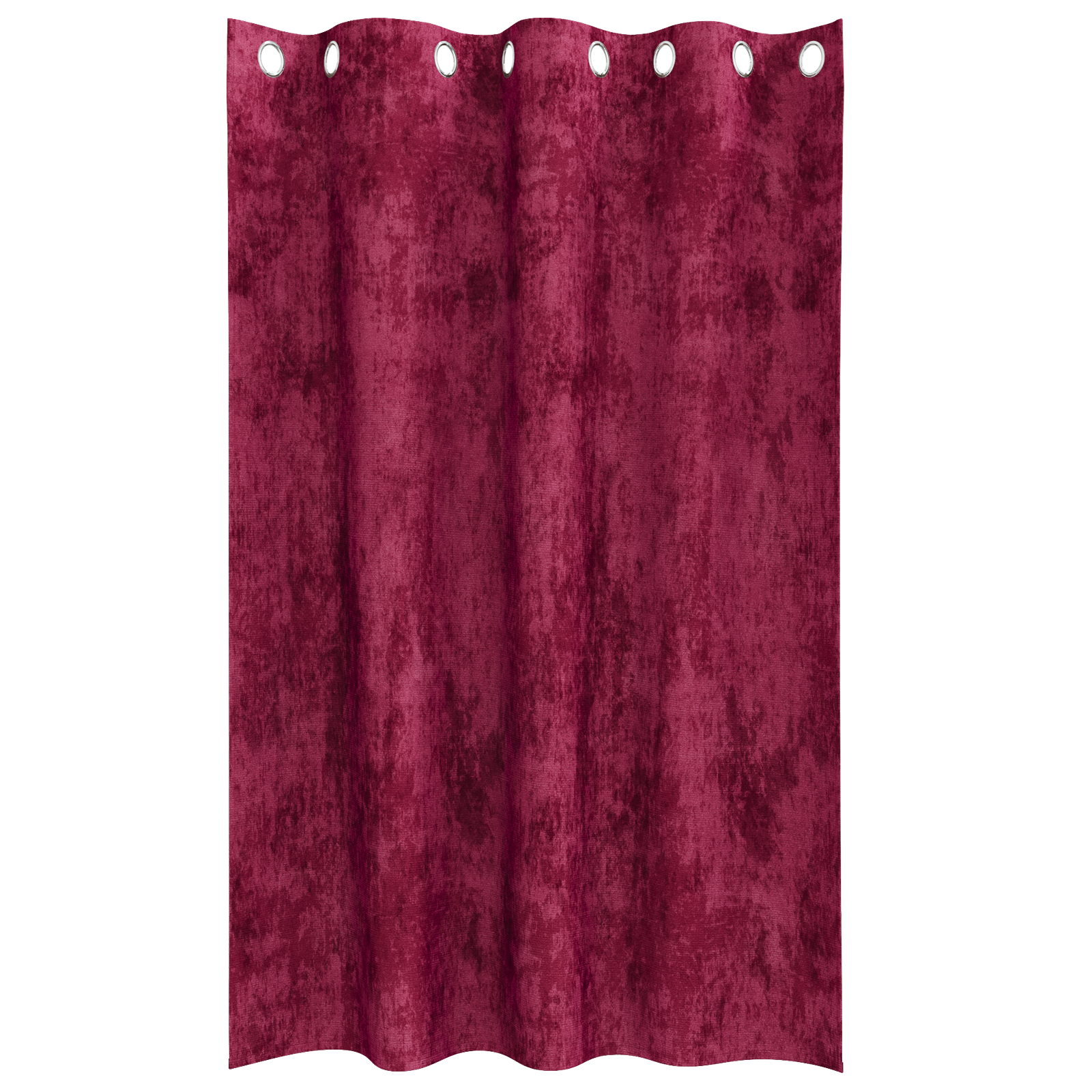 Draperii din catifea 2 buc cu ochiuri bordo 175x140 cm [4]
