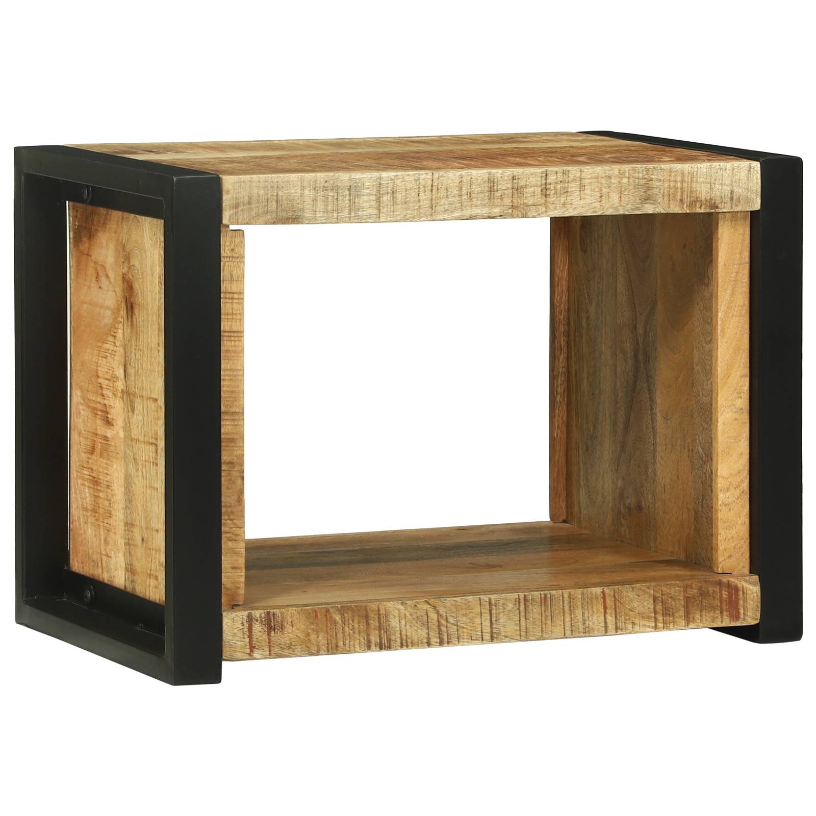 Seturi de mobilier pentru baie - Cub de Perete 55x35x40 cm Lemn Solid de Mango