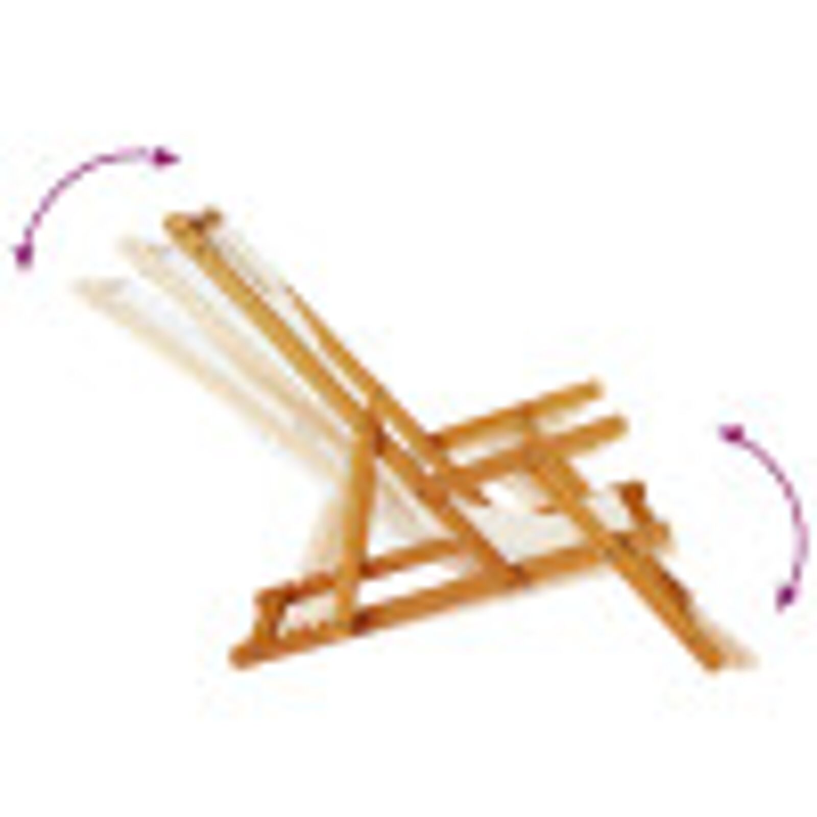 scaune de plajă pliabile  2 bucăți Crem din lemn de acacia & Textilenă [11]