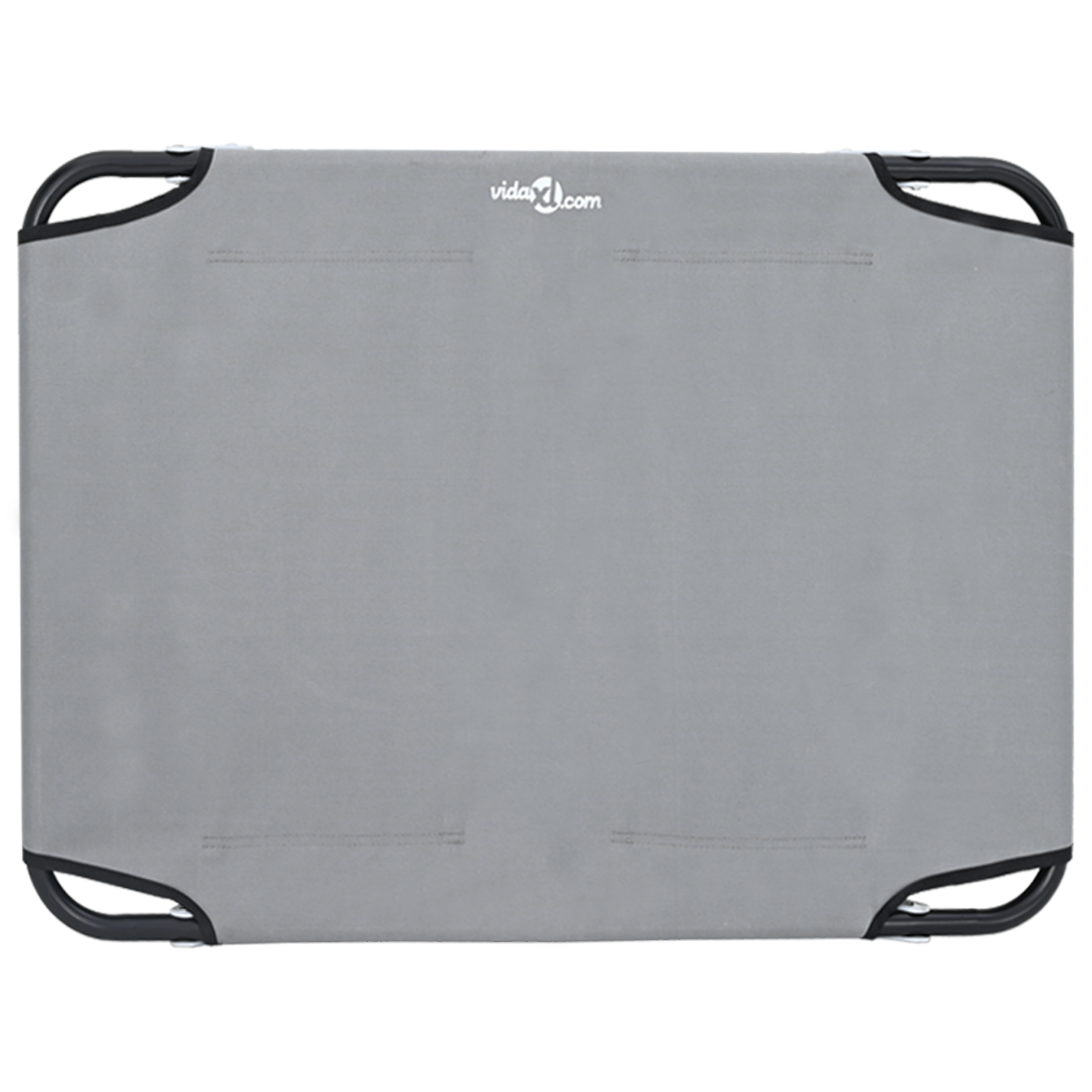 Pat pliabil gri deschis pentru câini m Oxford Fabric și Oțel [5]