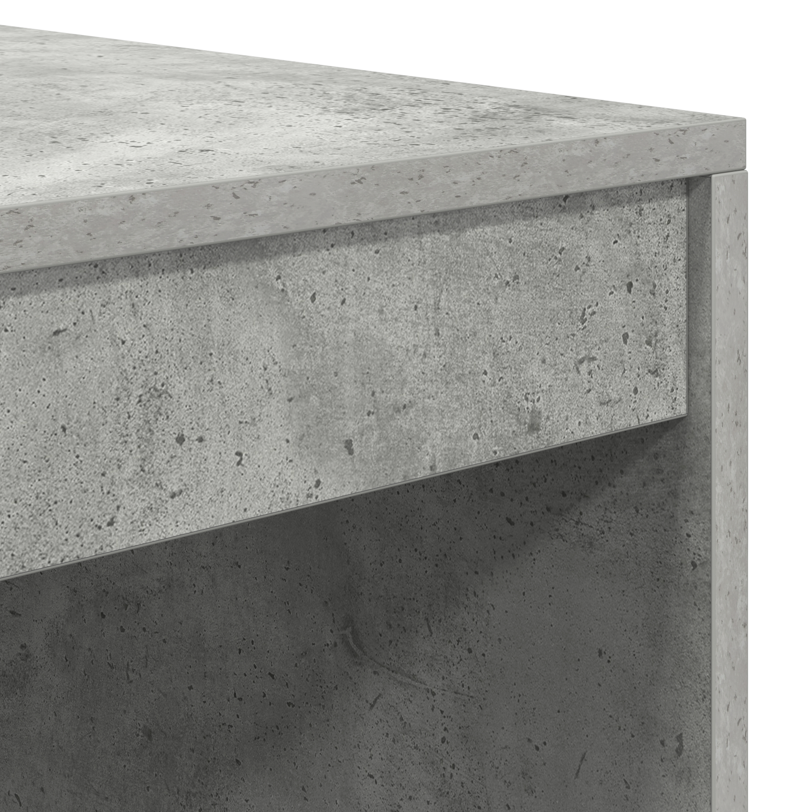 Birou Gri Beton 80x50x76 cm Lemn compus [7]