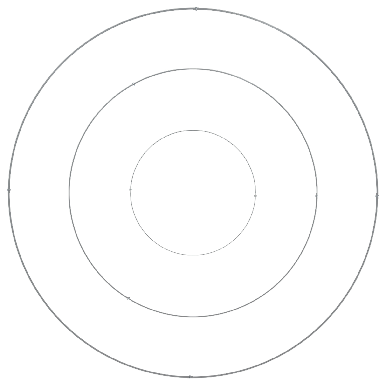 Ghiveci Metalic Oțel galvanizat Ø 120 cm Rezistent Ghiveci Mare [7]