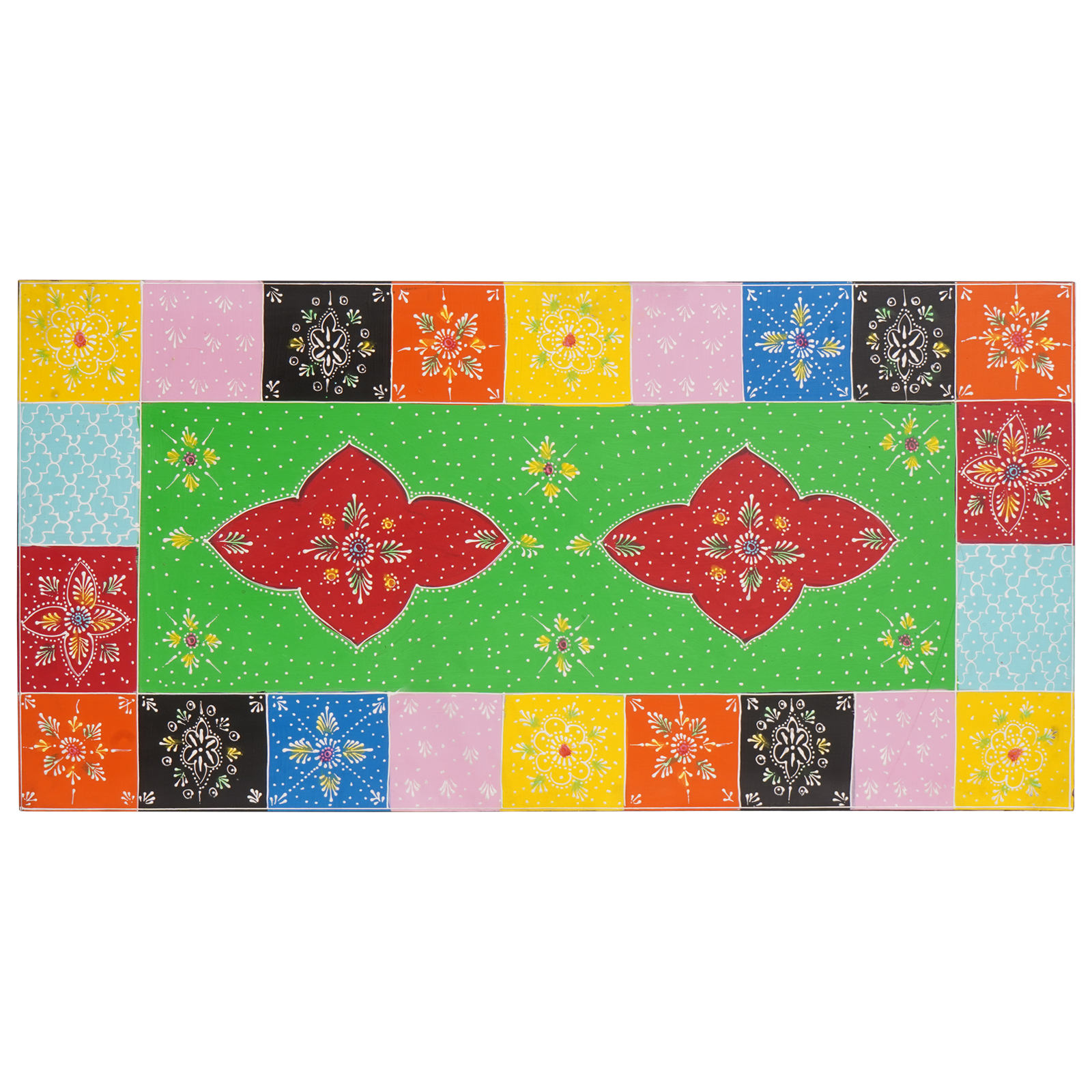 Birou 100x50x75 cm din Lemn Masiv de Mango [4]