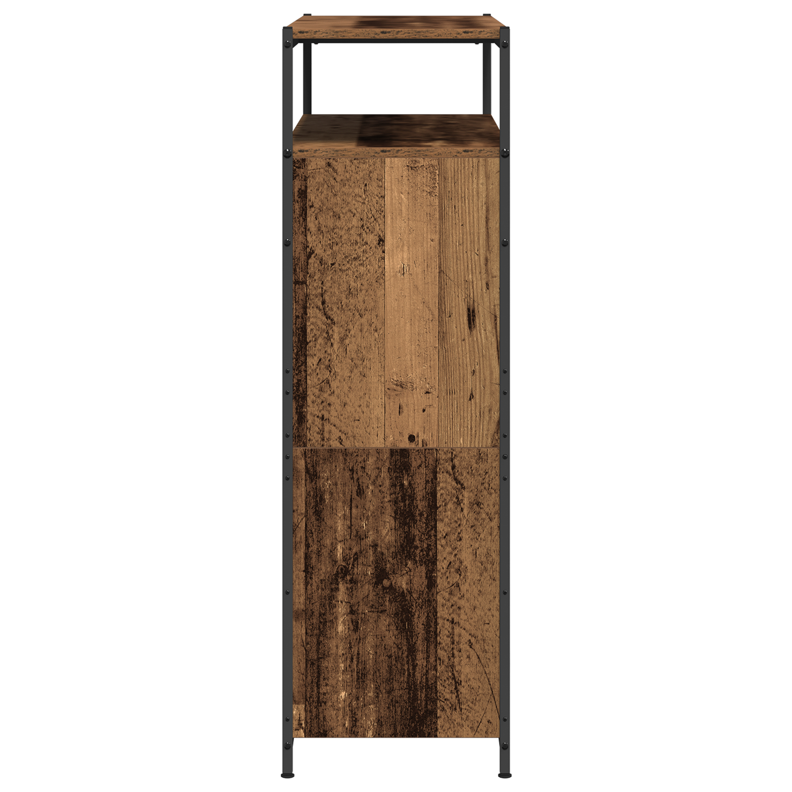 Cabinet pantofi cu 4 sertare pliante Lemn vechi 100x34x112 cm [7]