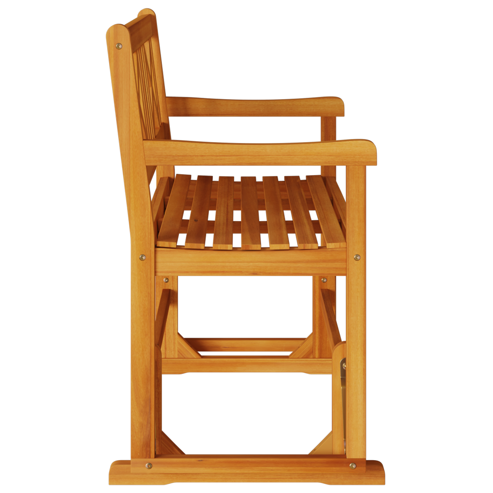 Bancă glisantă pentru grădină 110x59x97 cm Lemn masiv de acacia [5]