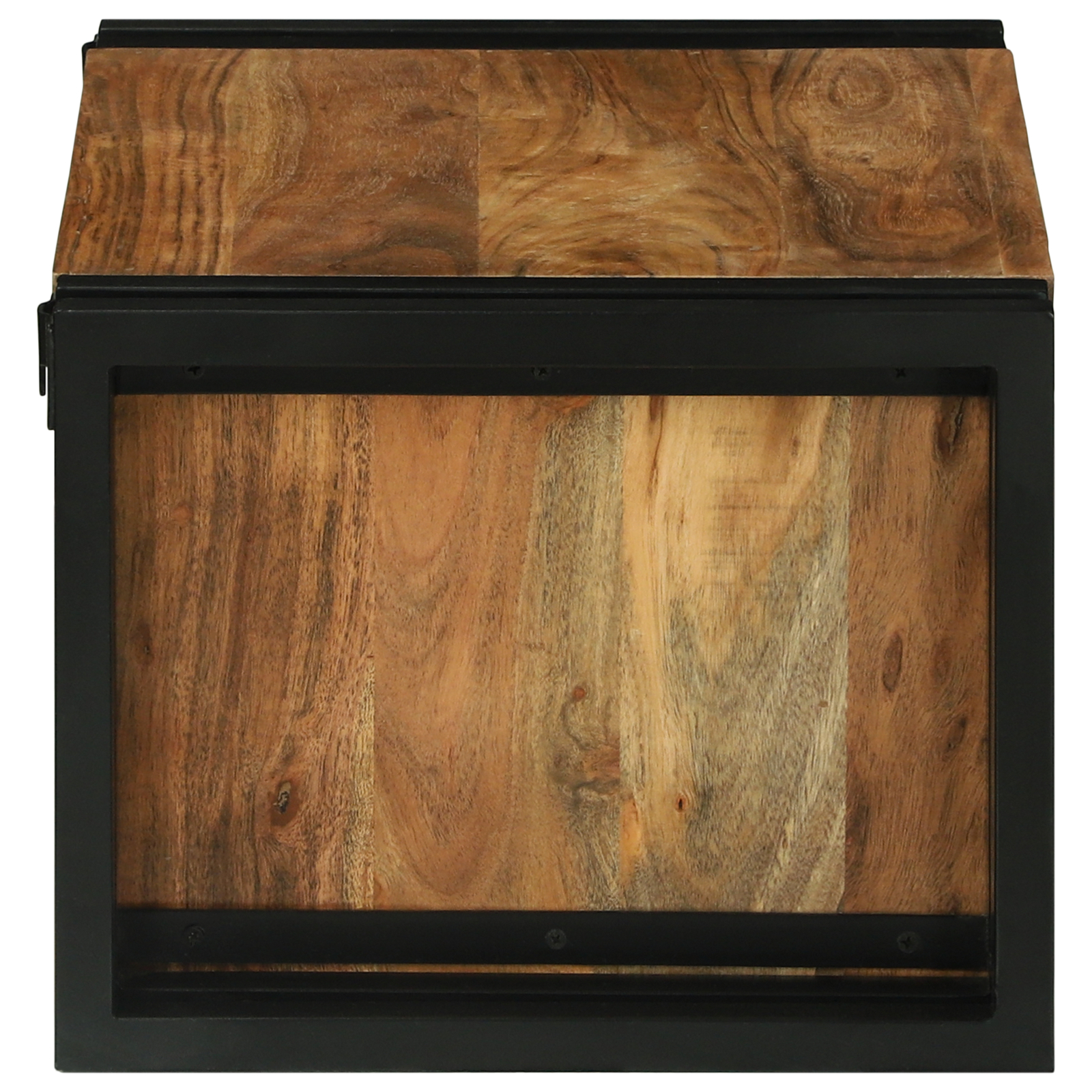 raft pentru vin 46x35x27.5 cm Lemn Solid din Acacia [5]