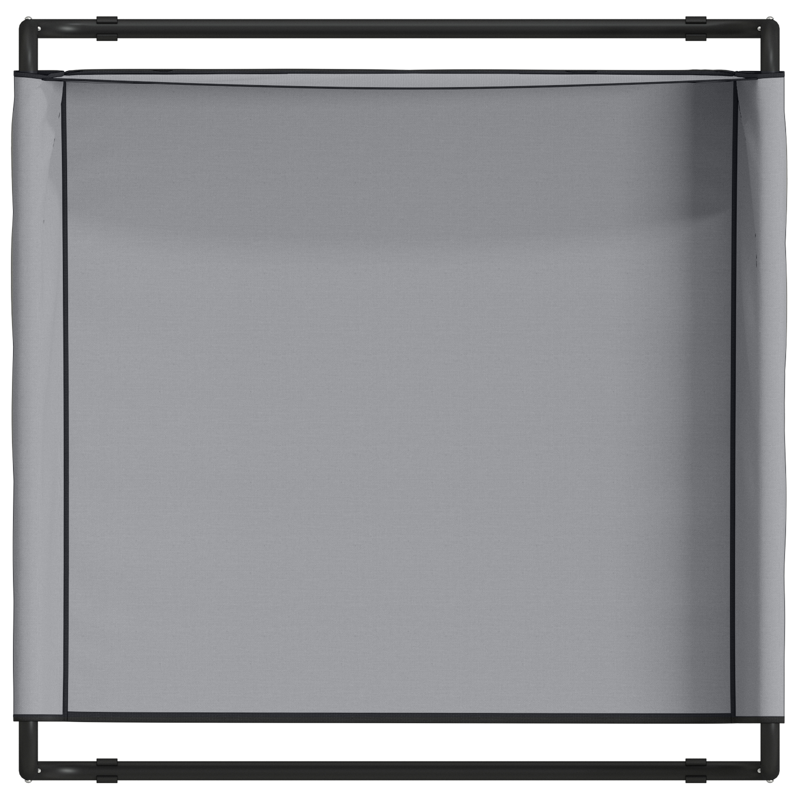 Pat Ridicat pentru Câini Gri Deschis L Husa din Material Oxford și Oțel [7]