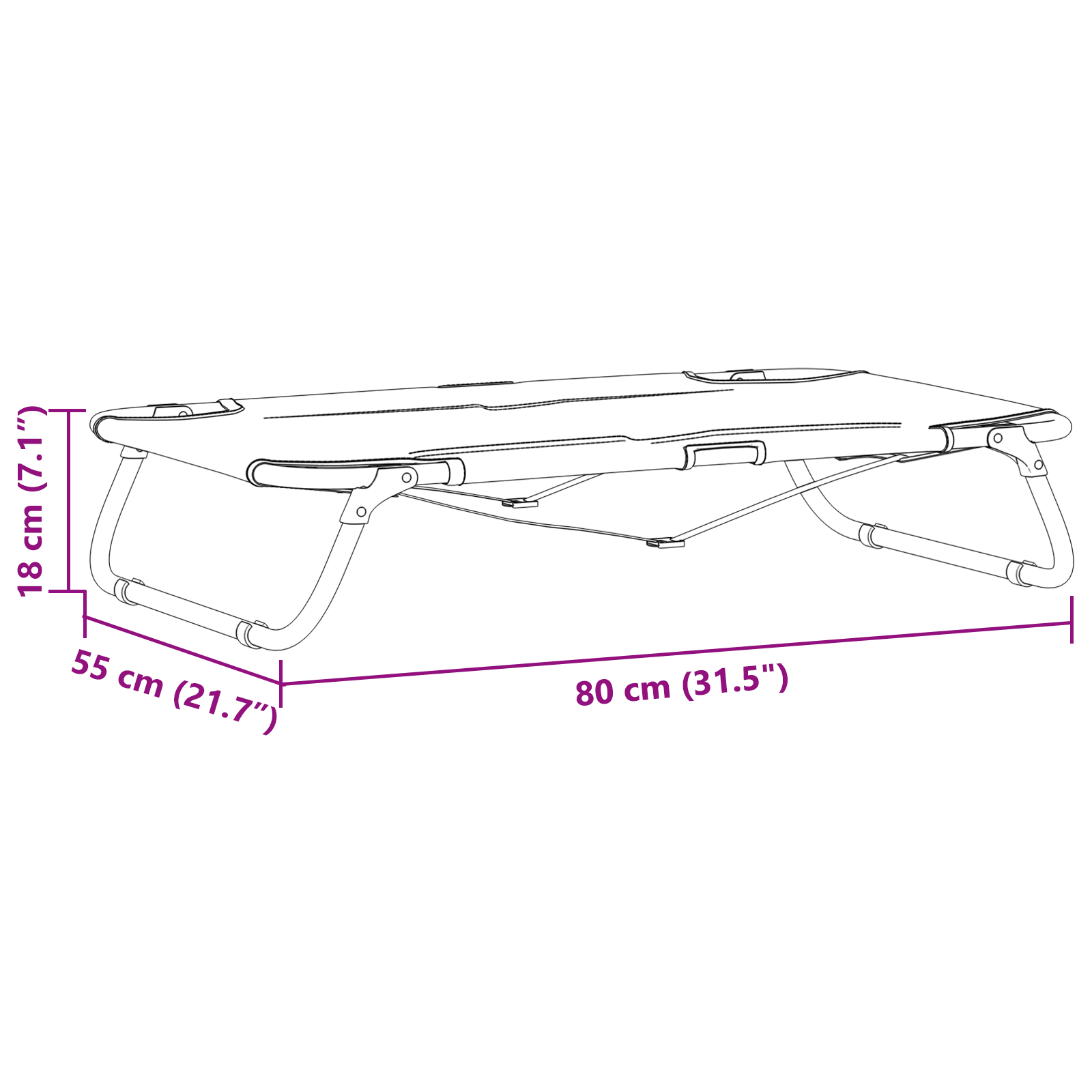 Pat pliabil gri deschis pentru câini m Oxford Fabric și Oțel [8]