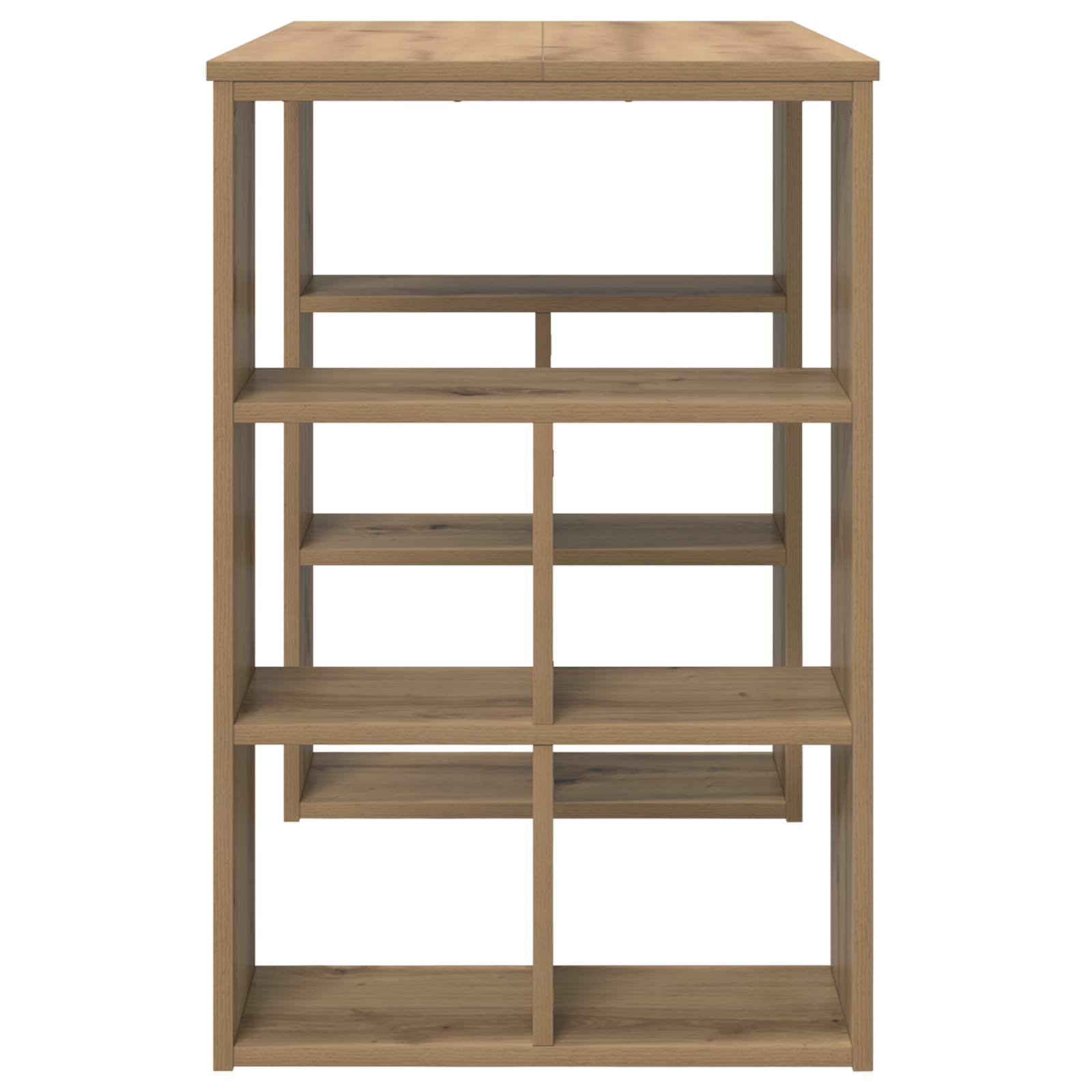 Birou de colț Stejar artizanal Lemn prelucrat Mediu Elegant [5]