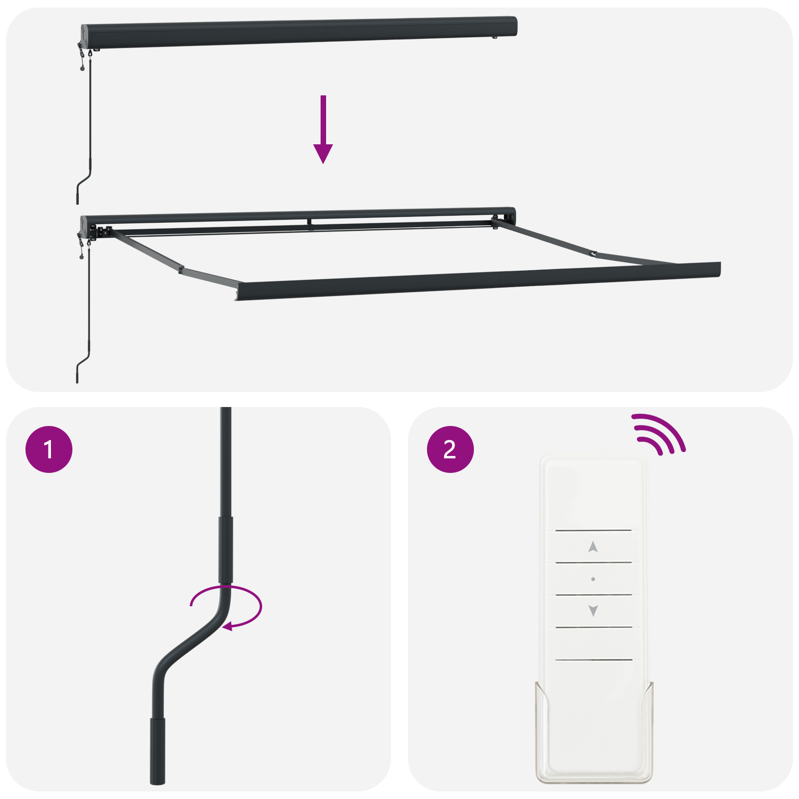 Marchiză Retractabilă Automată Bej 300x250 cm, Țesătură de înlocuire pentru marchiză  pentru cadru de 3x2.5 m Bej [9]