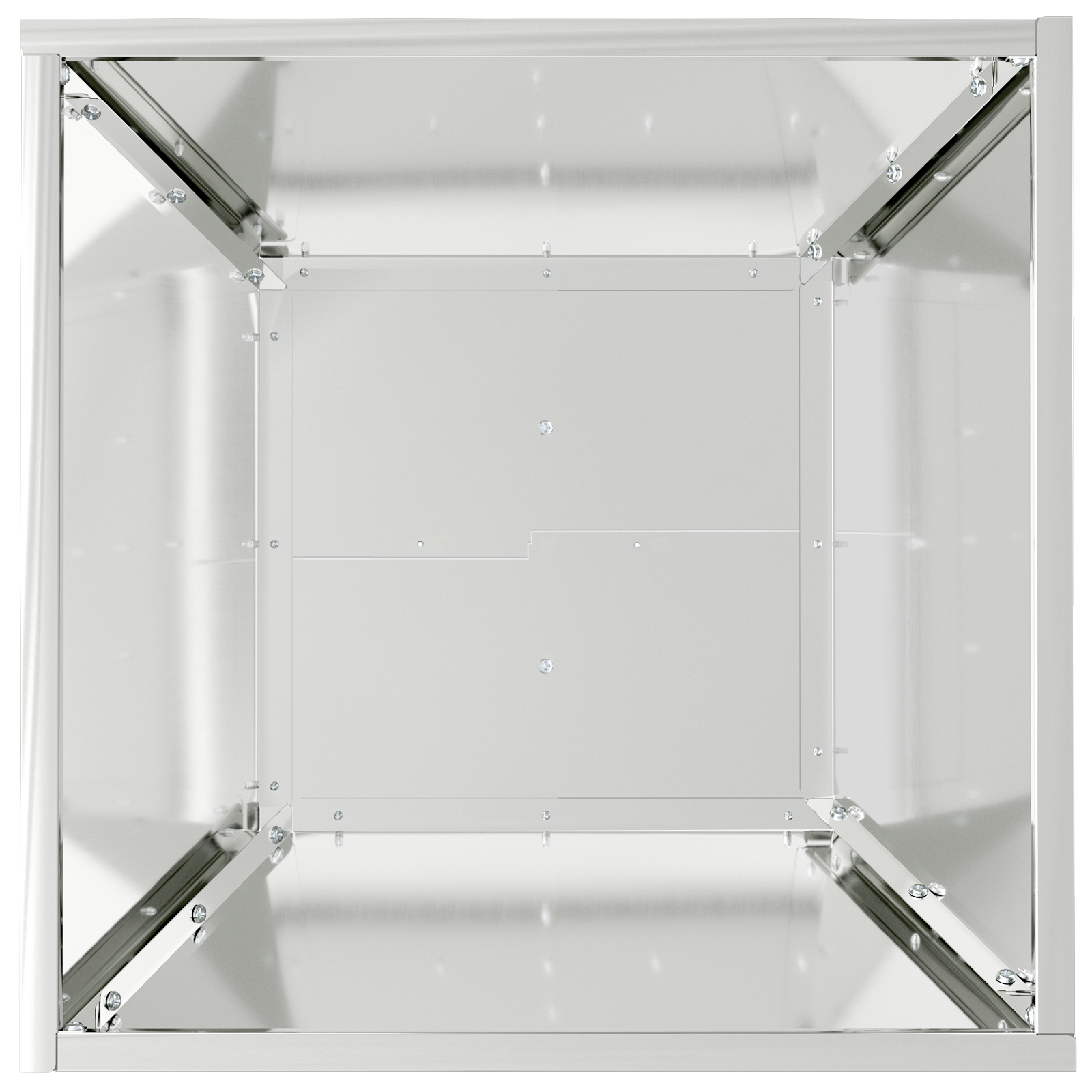 Ghiveci din Oțel Oțel galvanizat 40 x 40 x 15 cm [7]