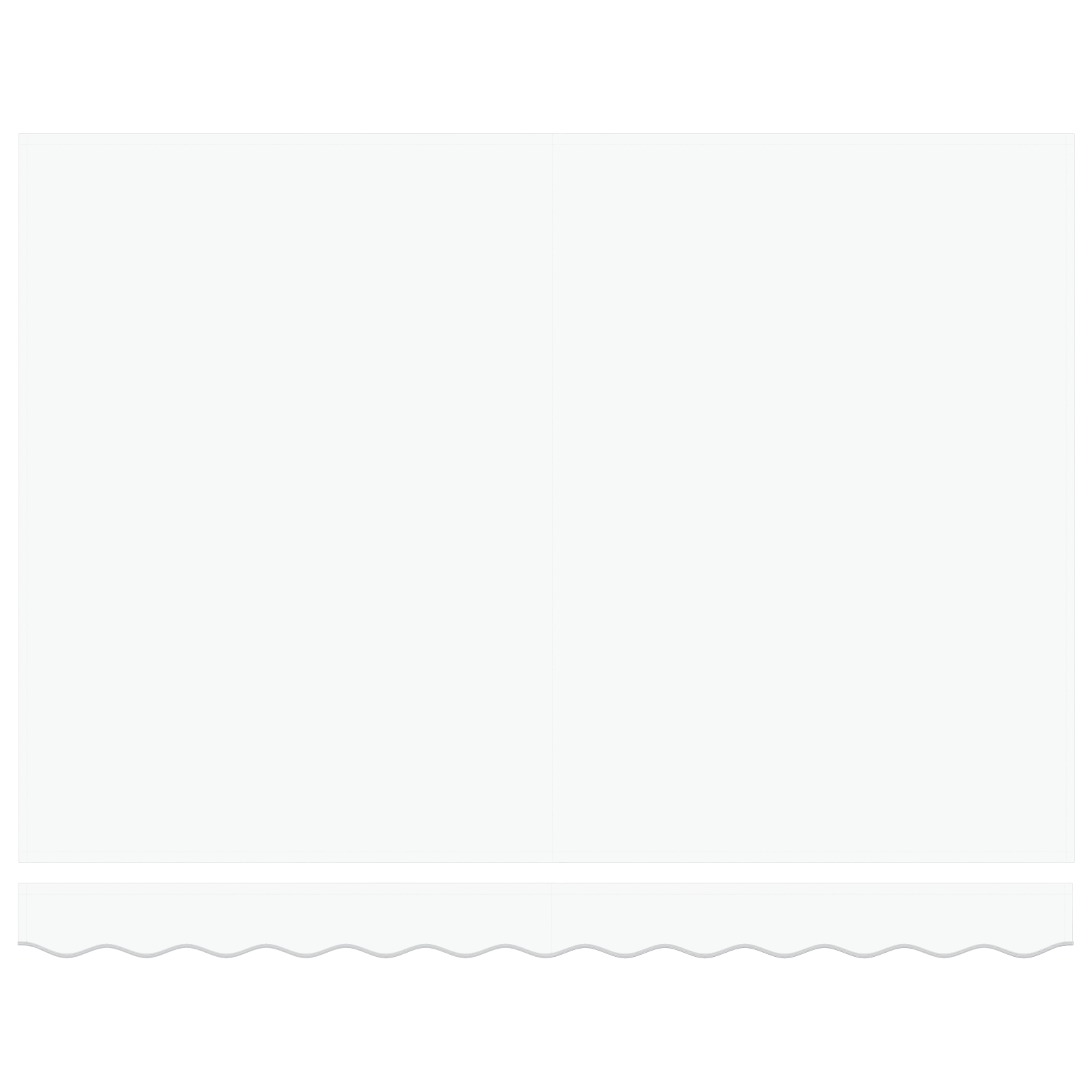 Marchiză manuală retractabilă albă 300x250 cm,  Fabrică de înlocuire pentru marchiză 3x2,5 m albă [7]