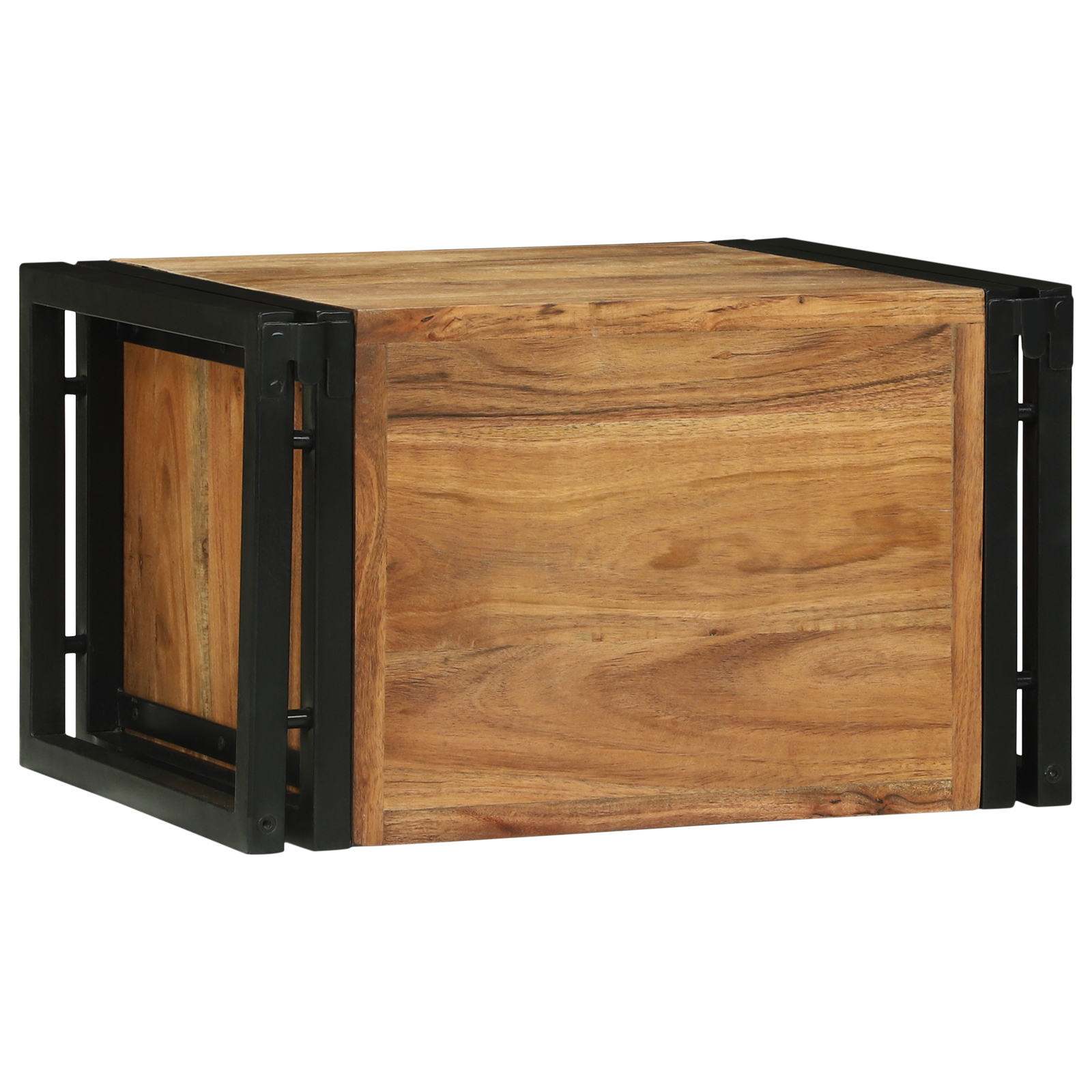 raft pentru vin 46x35x27.5 cm Lemn Solid din Acacia [6]