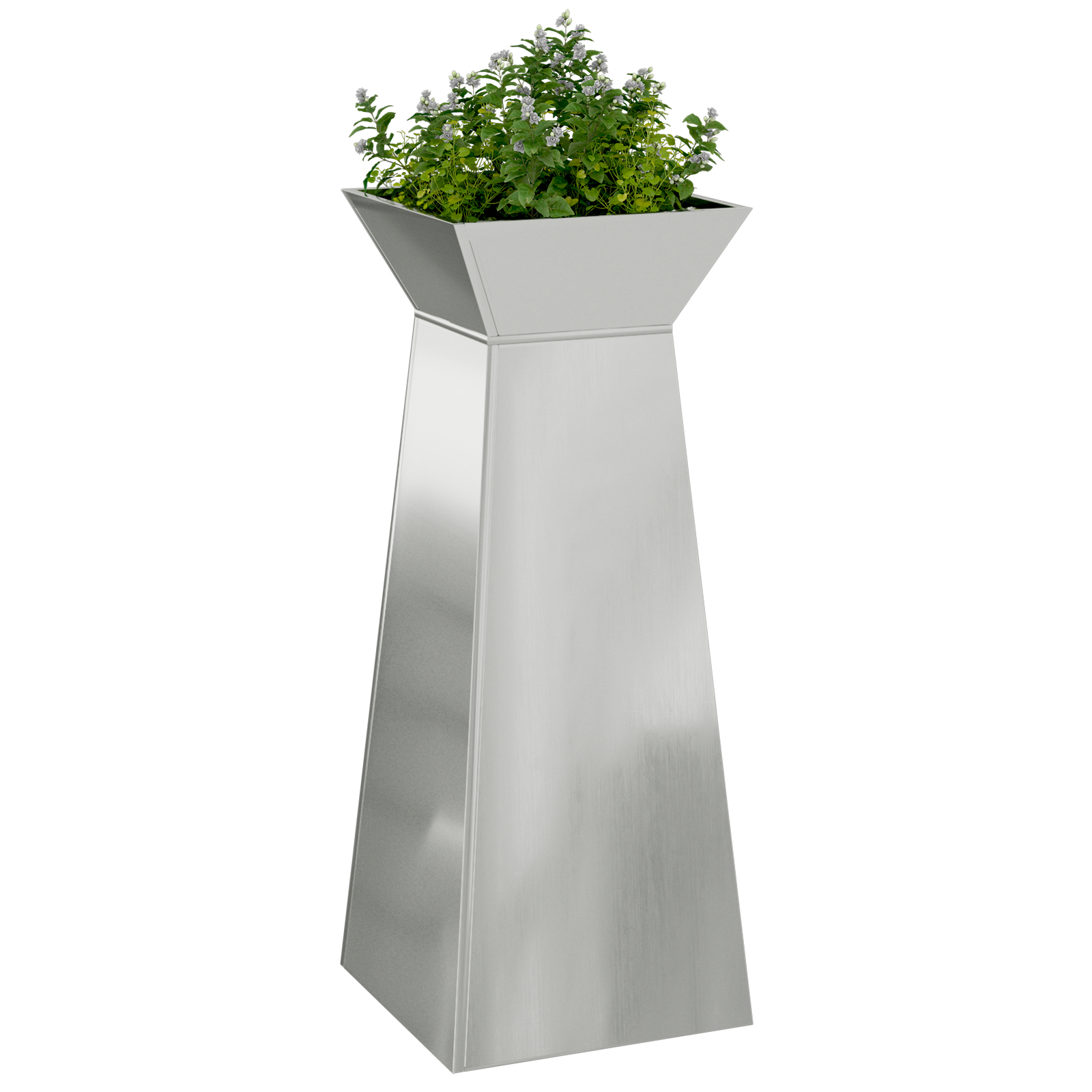 Suport pentru plante Oțel galvanizat 40 x 40 x 101 cm Ghivece [2]