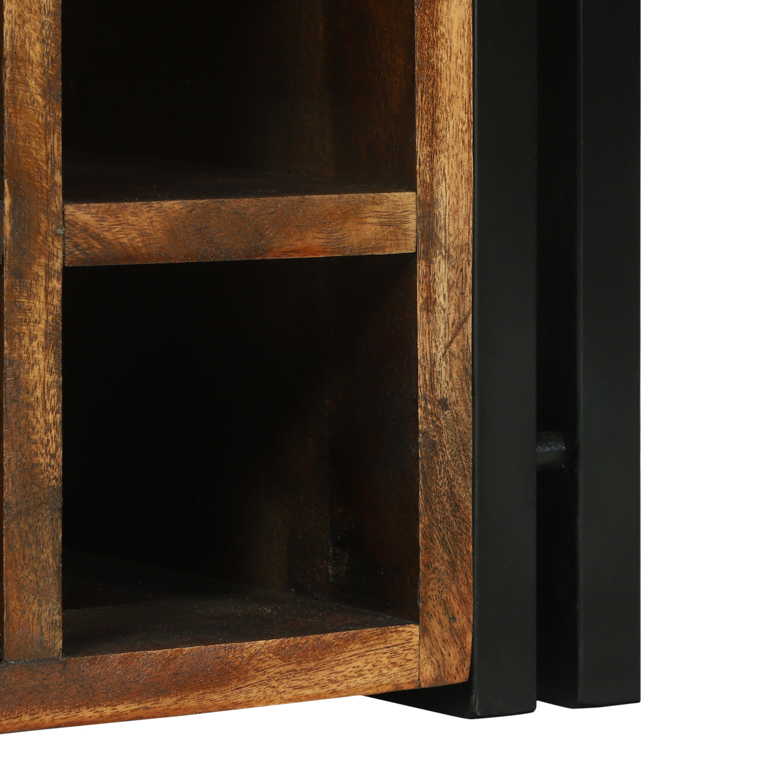 Raft vin 34.5x35x39 cm din lemn reciclat [9]