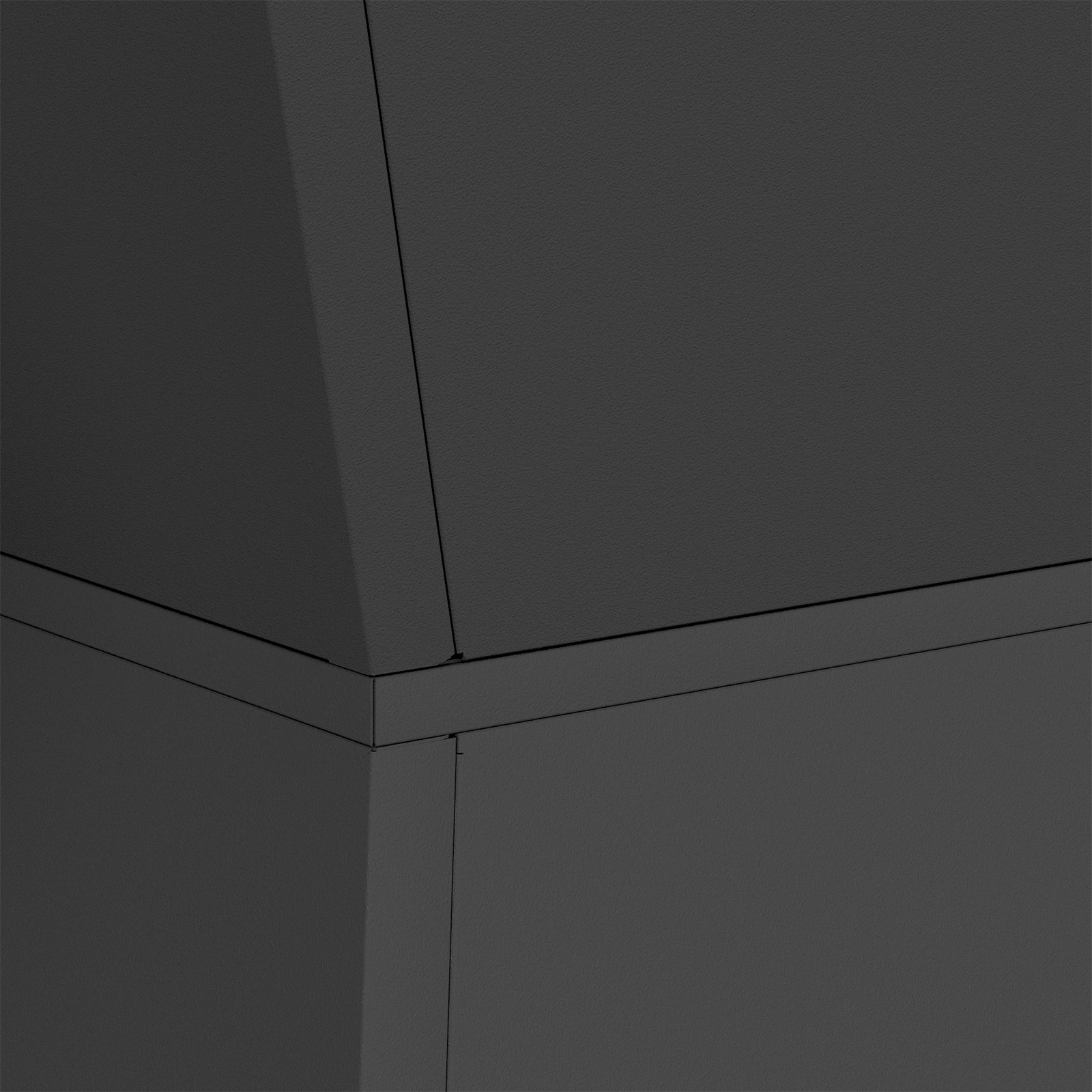 Suport pentru plante Negru Metal 40 x 40 x 101 cm [7]