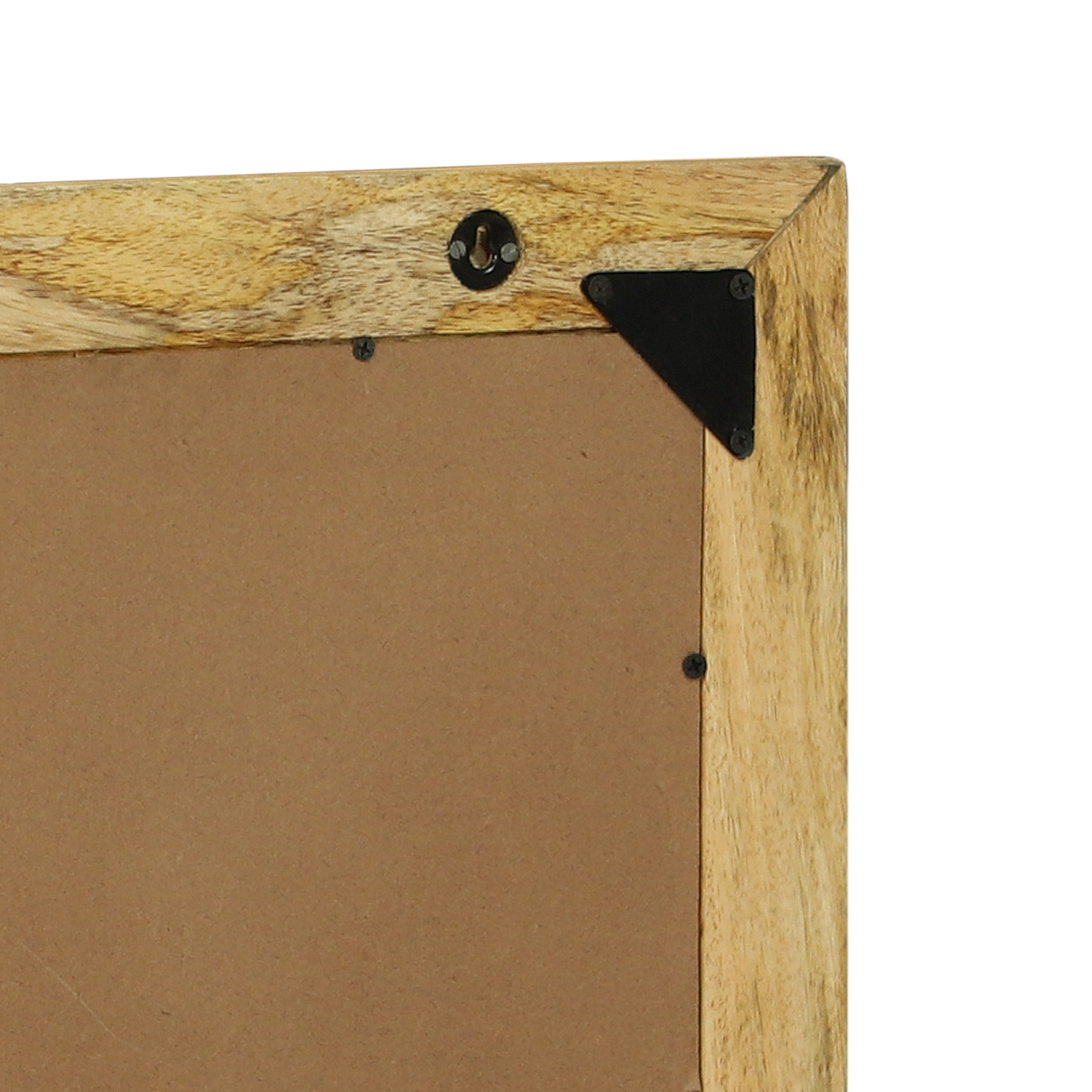 Oglindă de baie 50x22x70 cm din lemn masiv de mango brut [9]