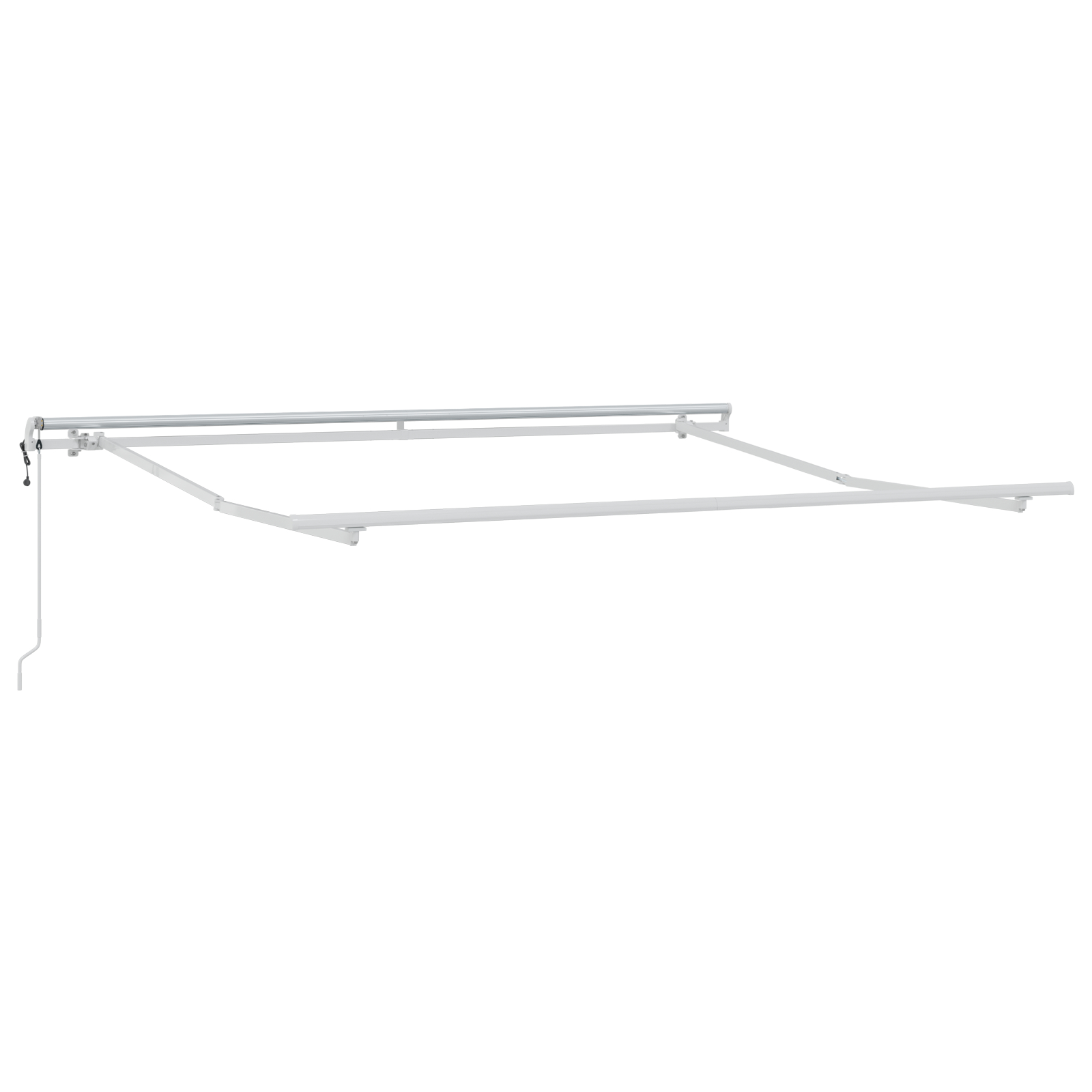 Marchiză retractabilă automată albă 300x250 cm,  Material de înlocuire pentru marchiză de 3x2.5 m Alb [4]